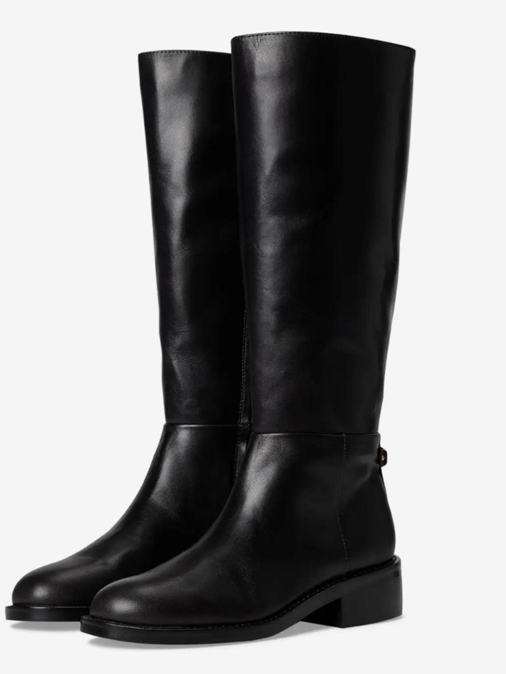 Sam Edelman milla Black Tall Leather  Boots